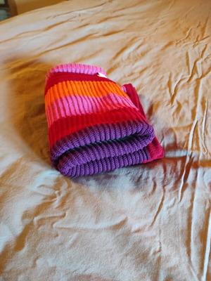 Baby cotton blanket multicolored like new, 93x73