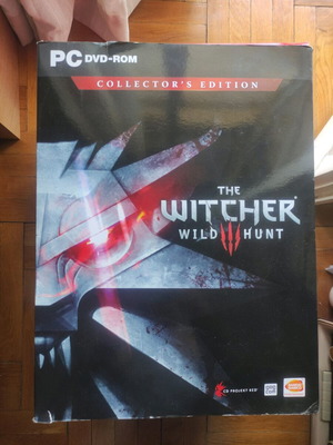 The Witcher 3 collectors edition box used