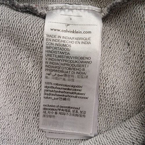 Calvin Klein men's shorts like new, gray, size M