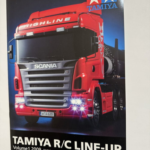 Tamiya R/C Line-Up Volume 1 2009 catalog mint condition