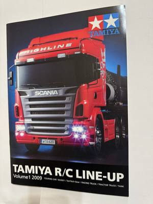 Tamiya R/C Line-Up Volume 1 2009 catalog mint condition
