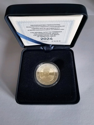 Proof 2€ Penelope Delta 2024 new coin