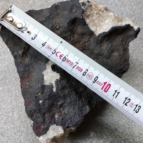 Raw Serifos Quartz used natural crystal with iron crust