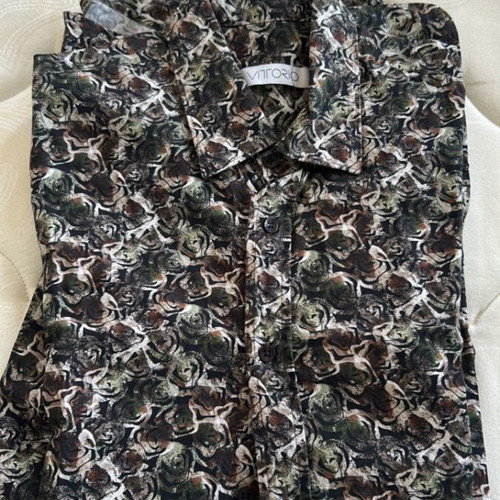 Vittorio Artist men's shirt like new, colorful size M