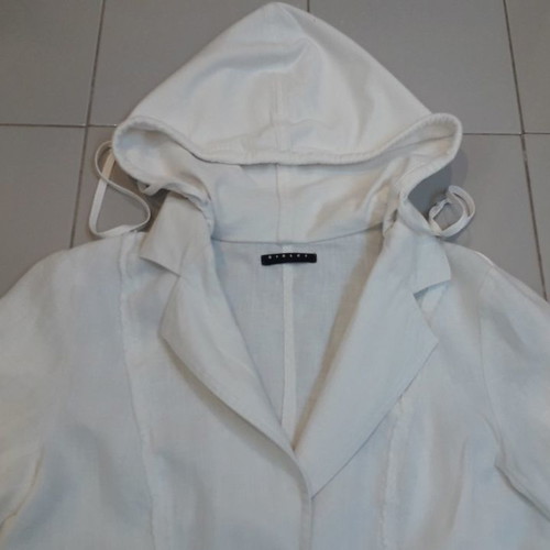 Sisley white jacket used, size S