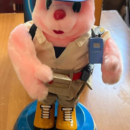 Duracell Ultra Globetrotter Bunny παιχνίδι μπαταρίας μεγάλο μέγεθος σαν καινούργιο