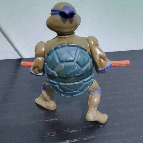 TMNT Donatello figure 1988 used with staff
