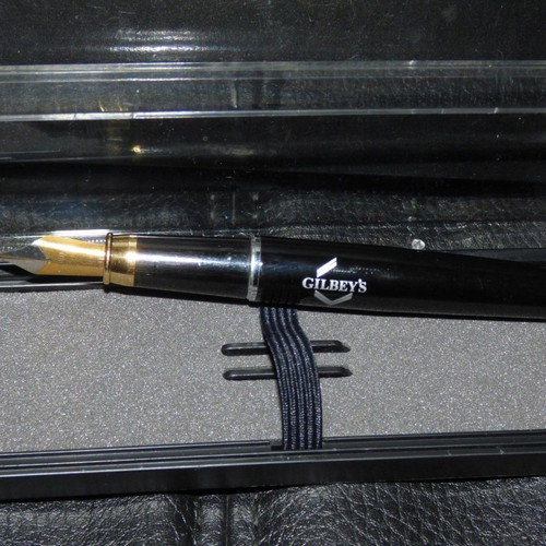 German pen Gilbey's collectible edition used, needs ink