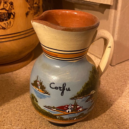 Handmade souvenir from Corfu like new