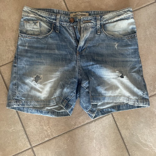 Attrattivo denim shorts used, blue with shading