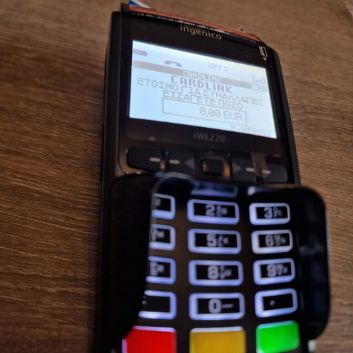 Ingenico IWL220 GPRS Wireless Card Payment Terminal like new