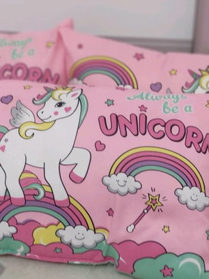 Unicorn decorative pillows used, set of 3 pieces