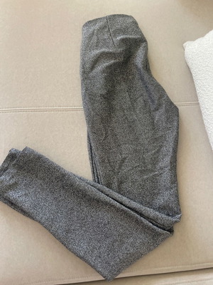 HnM silver leggings with silver thread size 38