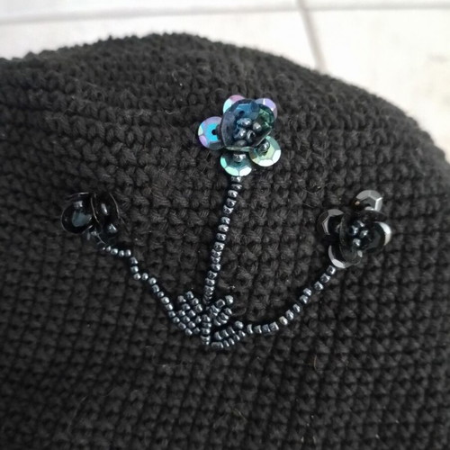 Two summer knit hats, one Marks & Spencer, size 57cm, like new