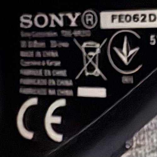 Sony TDG-BR250 3D glasses, 2 pairs with cases, USB rechargeable