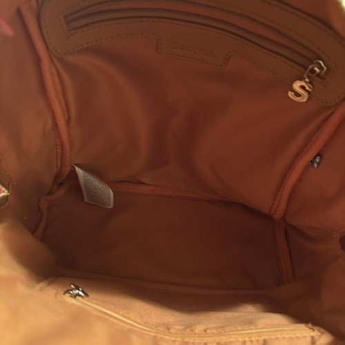 Desiqual Lima backpack like new, brown and colorful