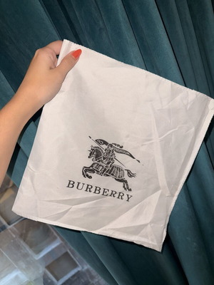 Burberry dust bag new
