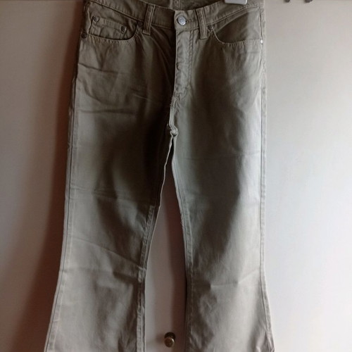 ESTI capri jeans used, khaki