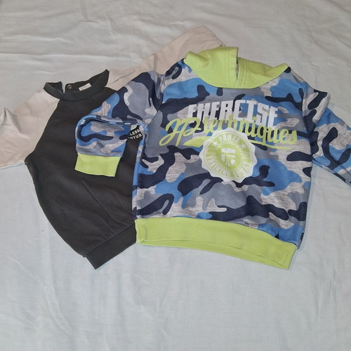 Baby sweatshirts winter used, 1-2 years old