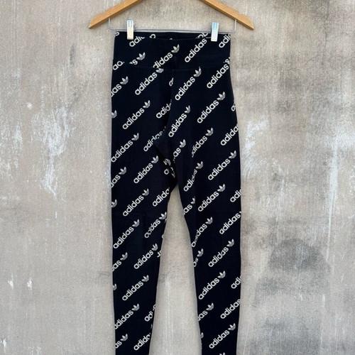Adidas legging like new, size S-M, black and white