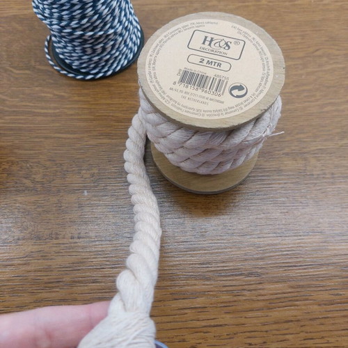 Craft cords and ribbons like new