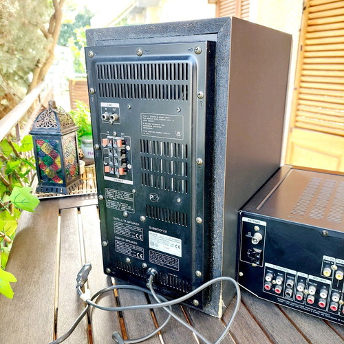 Sony STR-DE345 amplifier with Home Theater Speaker System SA-VE315 like new
