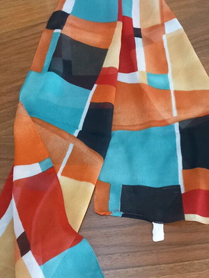Colorful scarf