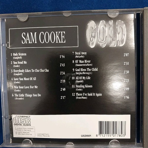Sam Cooke CD like new, jazz