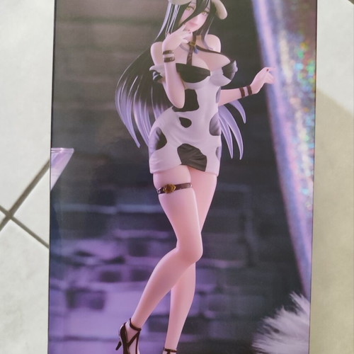 Overlord Trio-Try-iT Albedo mini dress cow pattern figure 21cm