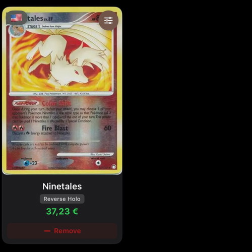 Pokemon card like new condition