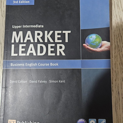 Market Leader English Textbook and Syntax Exercise Book like new