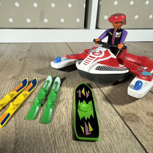 Playmobil Diver’s Point jet ski set used with diver figure and accessories