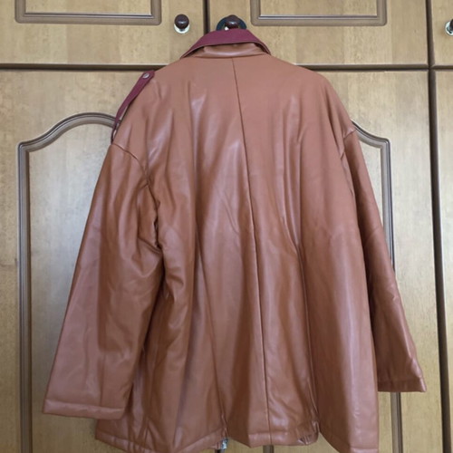 Shein leather jacket, multicolour, size L