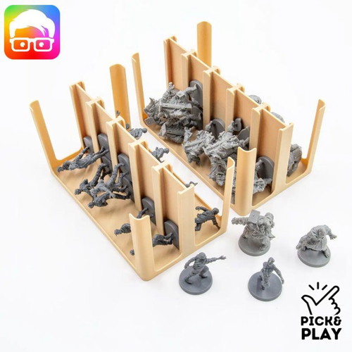 Zombicide Undead or Alive Board Game Organizer new, 3D printed