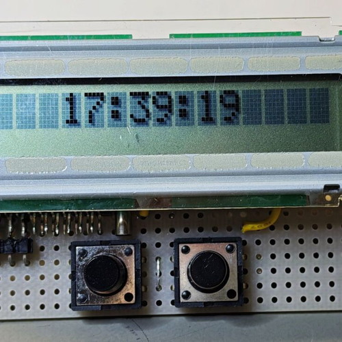 Arduino project with 16-character LCD screen