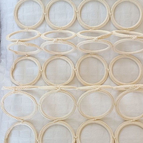 IKEA Scarf Hanger with 28 Rings like new, off-white