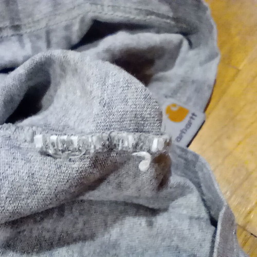 Carhartt Wip Shirt Gray Cotton XL used