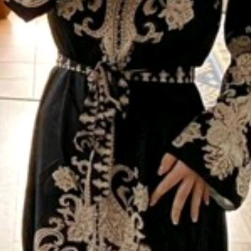 Dress large like new, black and white