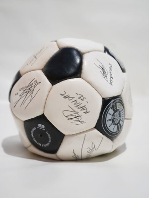 PAOK Anniversary Ball like new signed by entire team