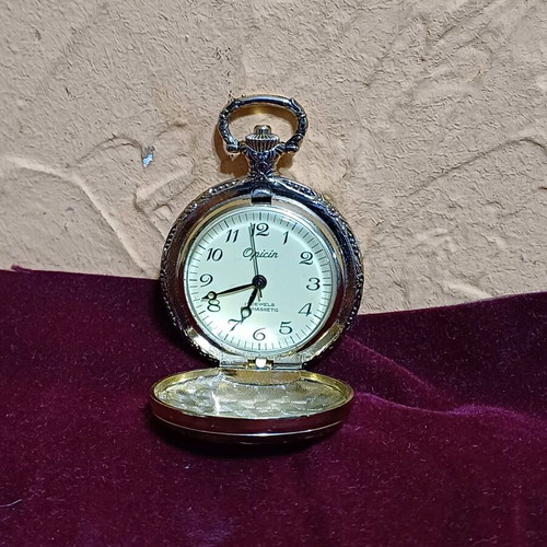 Opicin pocket watch like new, 17 jewels, wound, antimagnetic