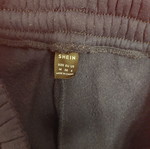 Fleece tracksuit medium used, dark blue with pockets