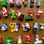 Kinder Surprise Christmas edition figures used, pack of 26