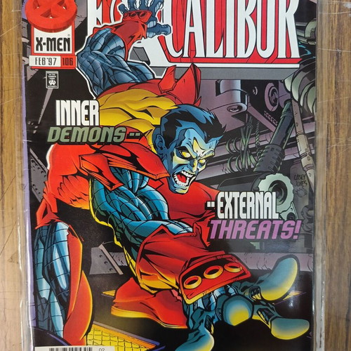 Excalibur Marvel Comics used, foreign language (1988)