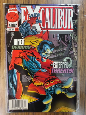 Excalibur Marvel Comics used, foreign language (1988)