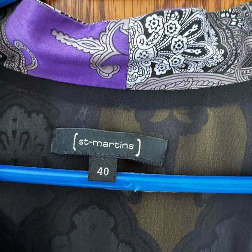 St Martins dress size 40 like new, multicolor, knee-length