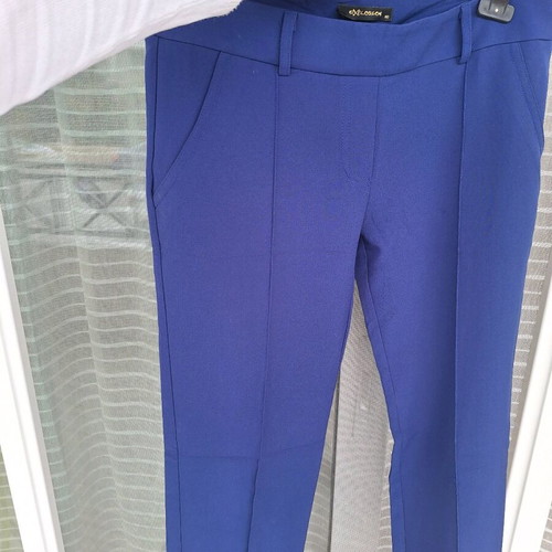 Blue suit pants large like new