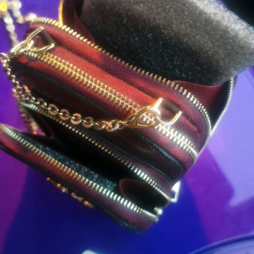 FRNC shoulder bag new, bordeaux, eco leather