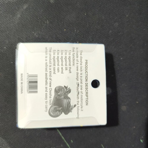 Moto Lock disc brake lock with two keys new