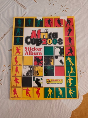 Panini Africa Cup 2008 Sticker Album like new, complete