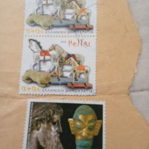 Stamp collection used, part 2, mini collection